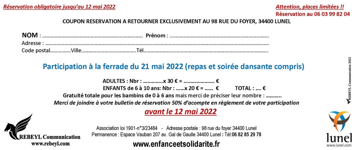 Enfance et Solidarité - La ferrade 2017 Rebeyl Communication
