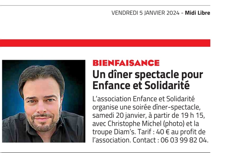 Enfance et Solidarité | Gala2024